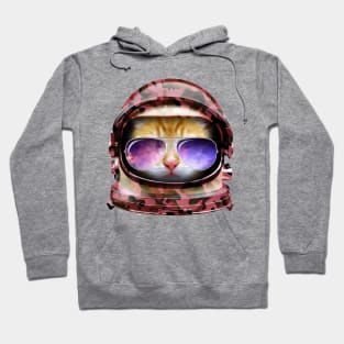 Kitty in Space Red Camo Edition Hoodie